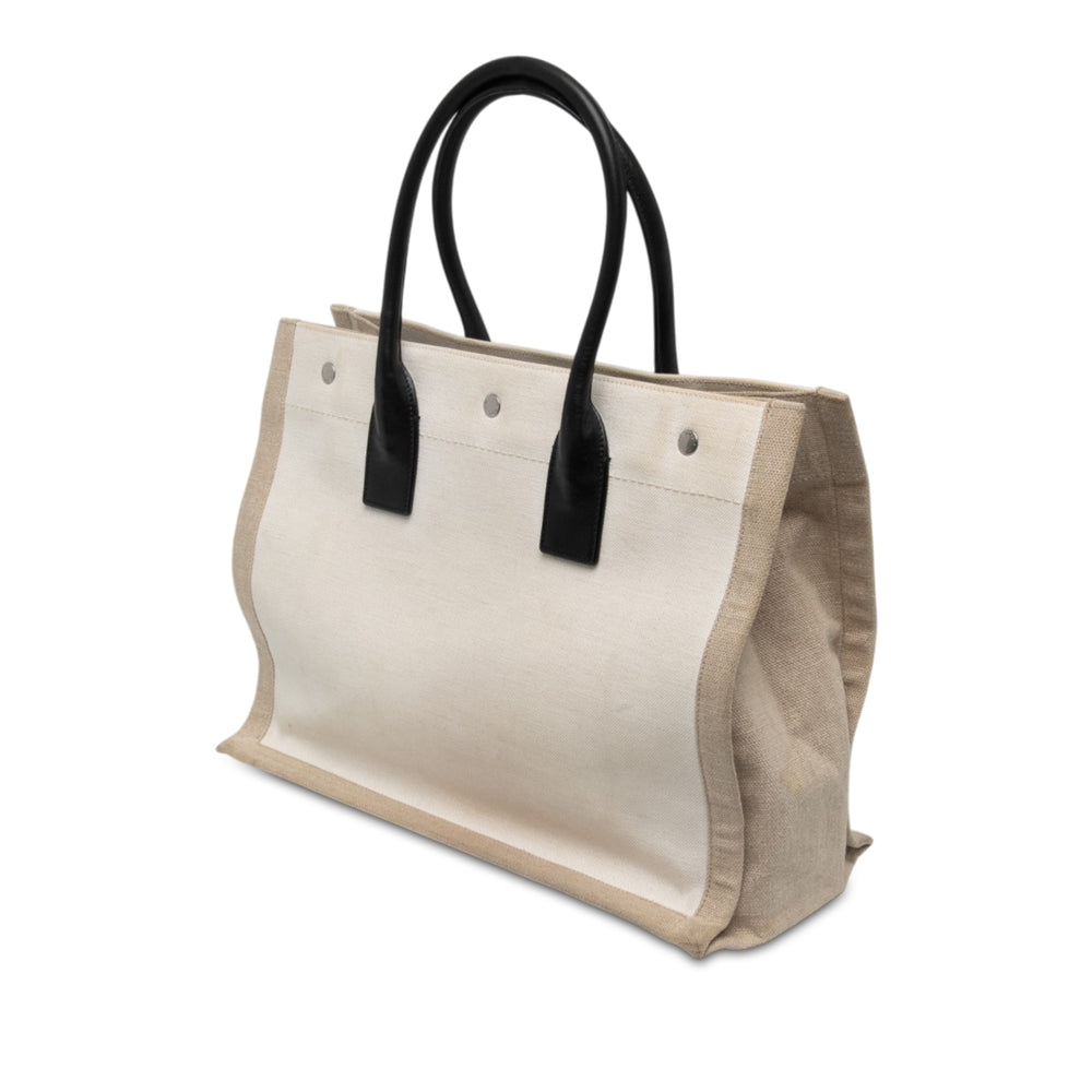 Saint Laurent Rive Gauche Cabas Petit Beige – vue 2 – GABY PARIS