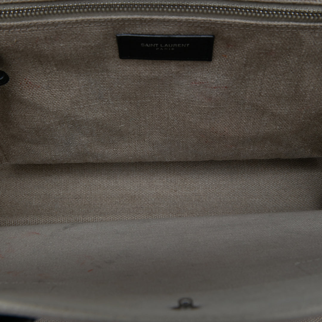 Saint Laurent Rive Gauche Cabas Petit Beige – vue 5 – GABY PARIS