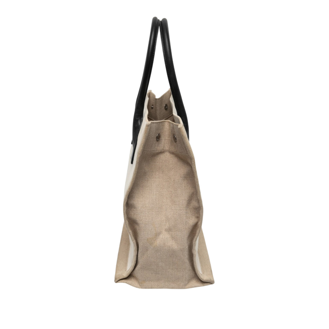 Saint Laurent Rive Gauche Cabas Petit Beige – vue 6 – GABY PARIS
