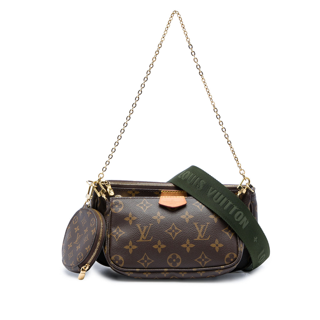 Louis Vuitton Multi Pochette Accessoires Monogram Marron – vue principale – GABY PARIS