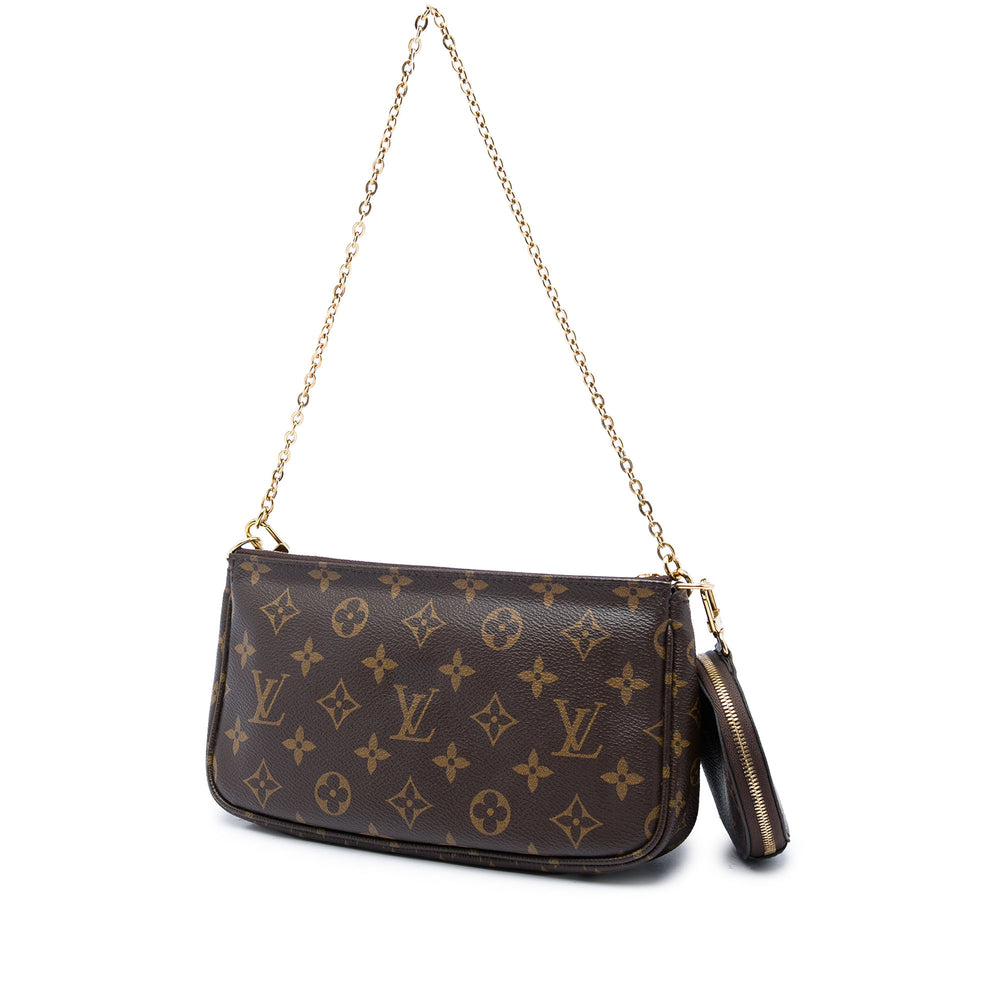 Louis Vuitton Multi Pochette Accessoires Monogram Marron – vue 2 – GABY PARIS