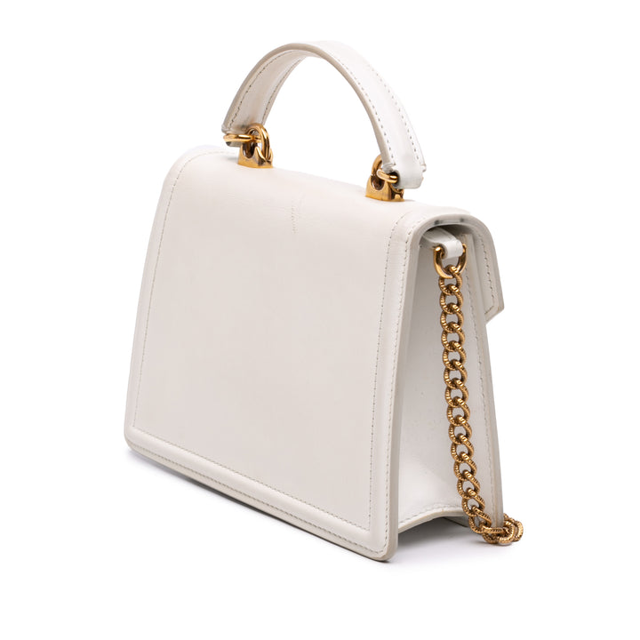 Devotion Sac Petit Cuir de veau lisse Blanc