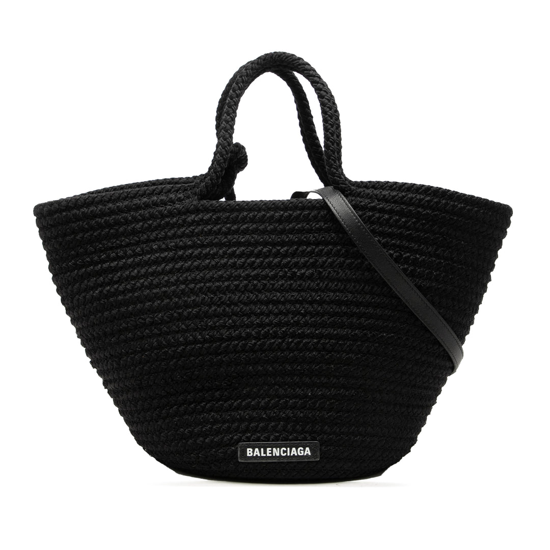 Balenciaga Small Nylon Ibiza Basket Sac