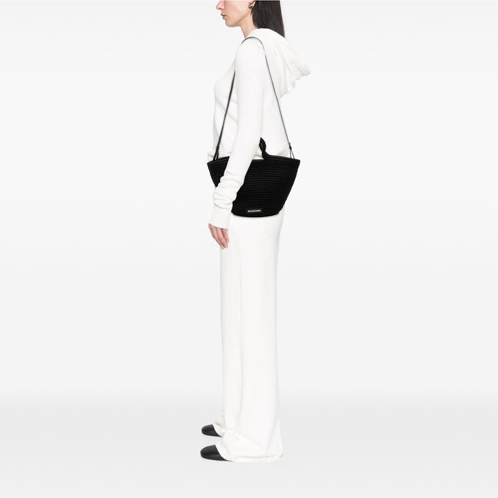 Balenciaga Small Nylon Ibiza Basket Sac