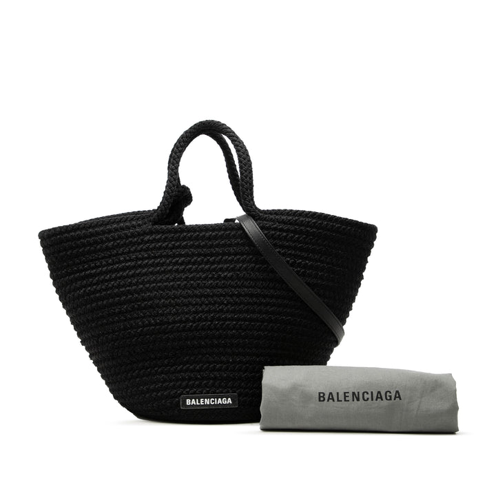 Balenciaga Small Nylon Ibiza Basket Sac