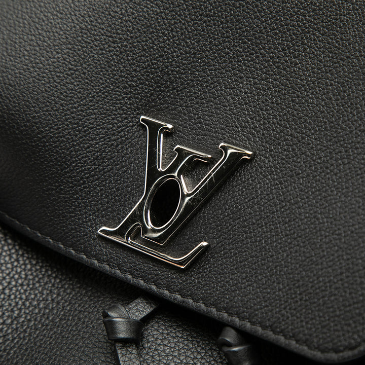 Lockme Sac à dos taurillon Noir