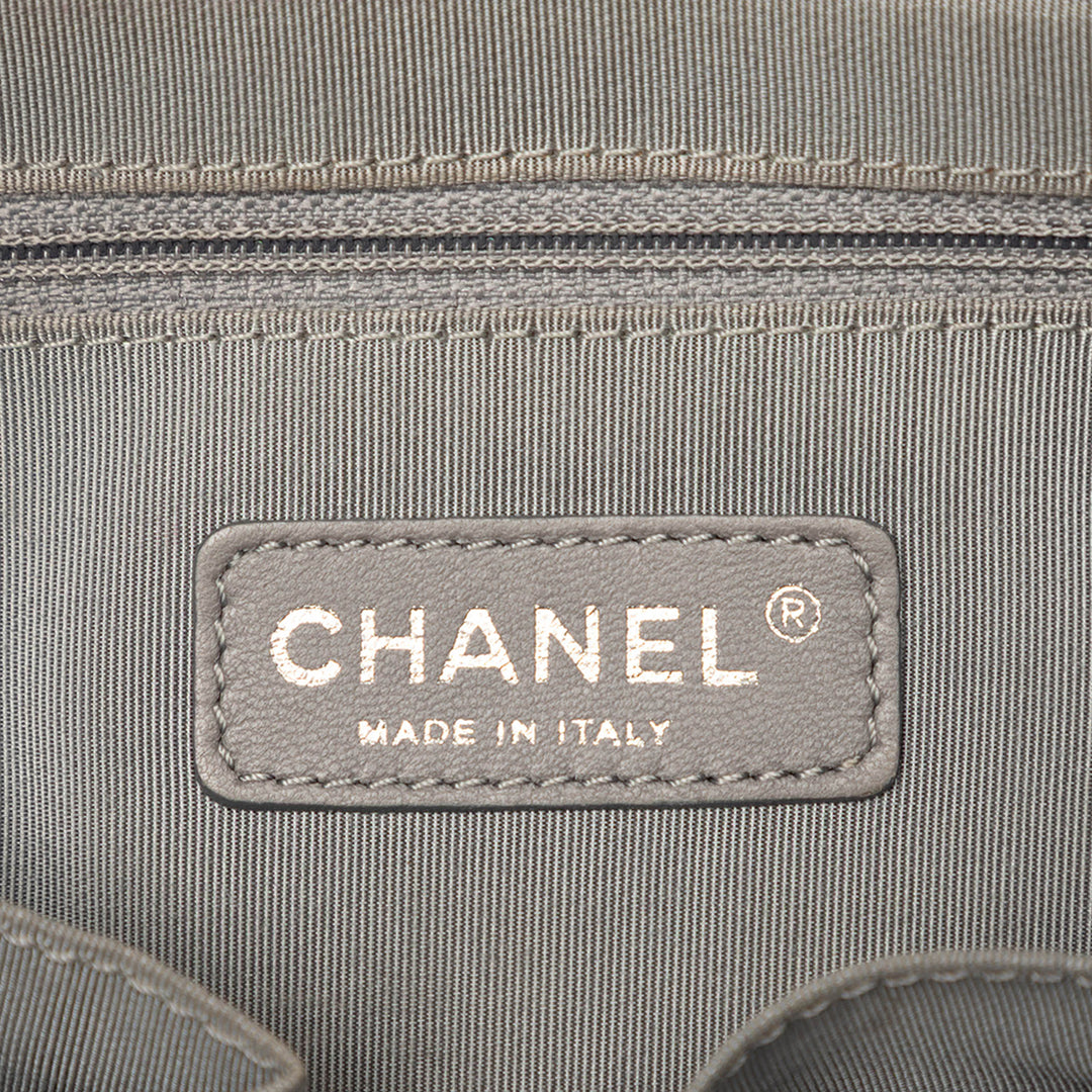 Chanel Paris Byzance Nylon Tweed On Stitch Cabas