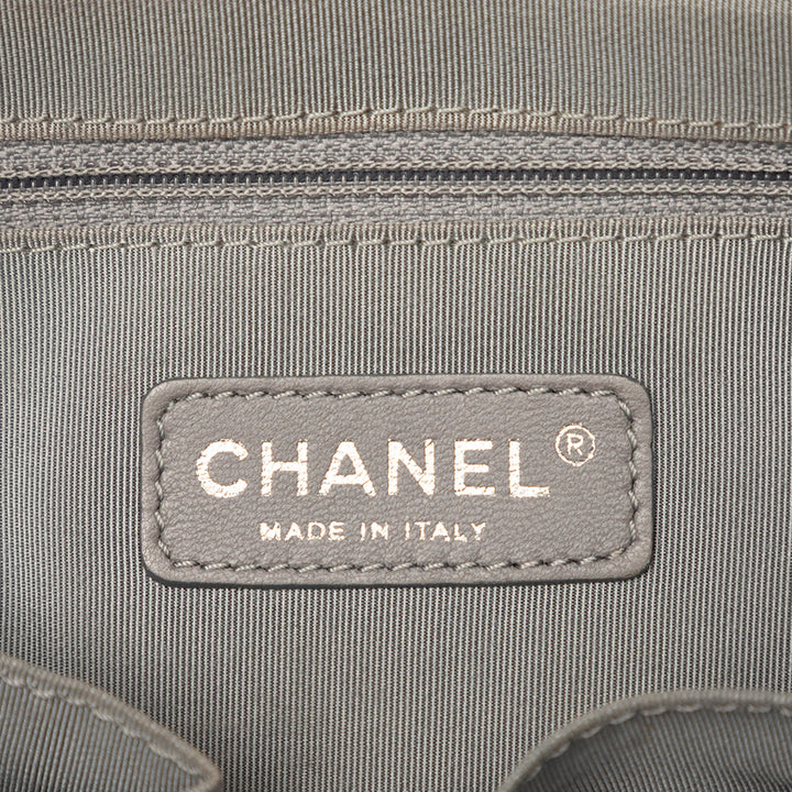 Chanel Paris Byzance Nylon Tweed On Stitch Cabas