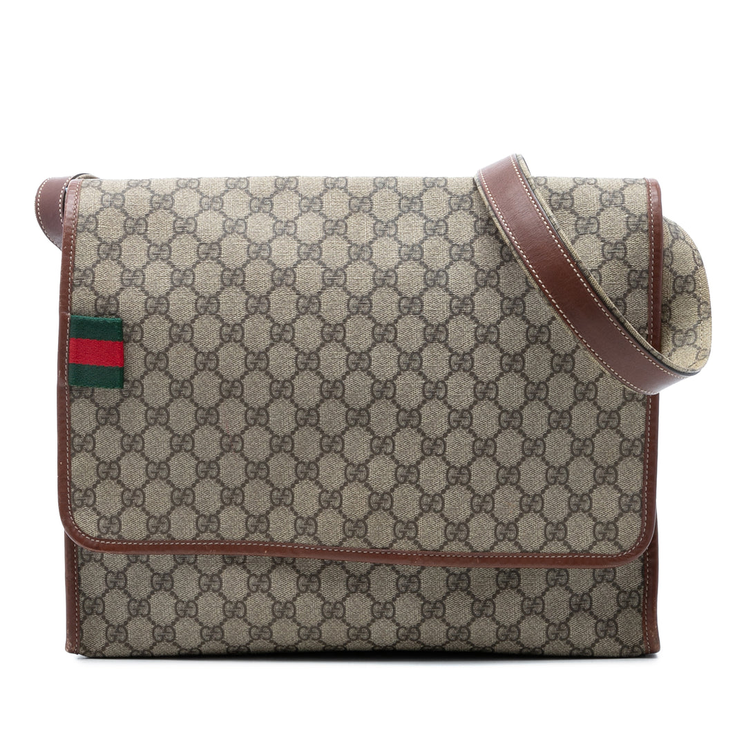 Gucci Web Sac Messenger Toile GG Supreme