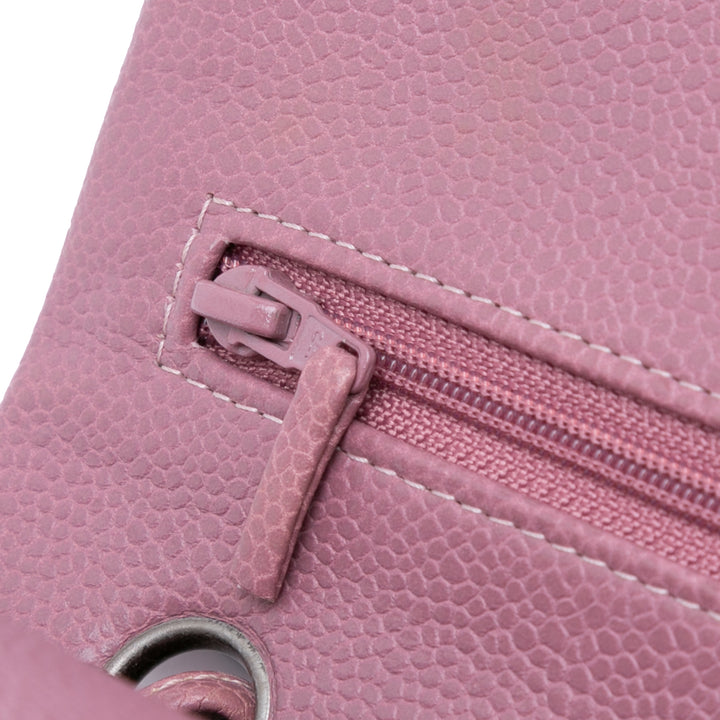 Jumbo Classic Caviar Double Flap Pink - Gaby Paris