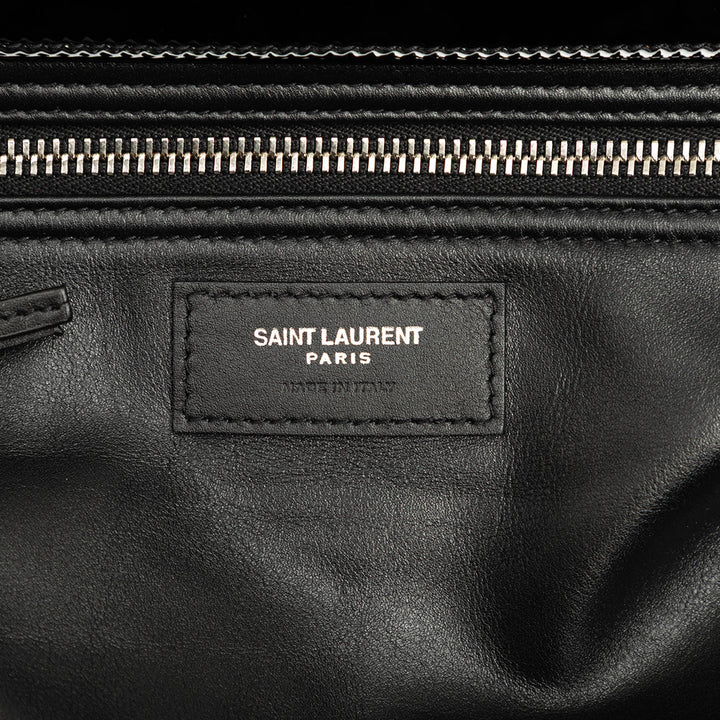 Saint Laurent Cabas PVC Rive Gauche Maxi Noir – vue 5 – GABY PARIS