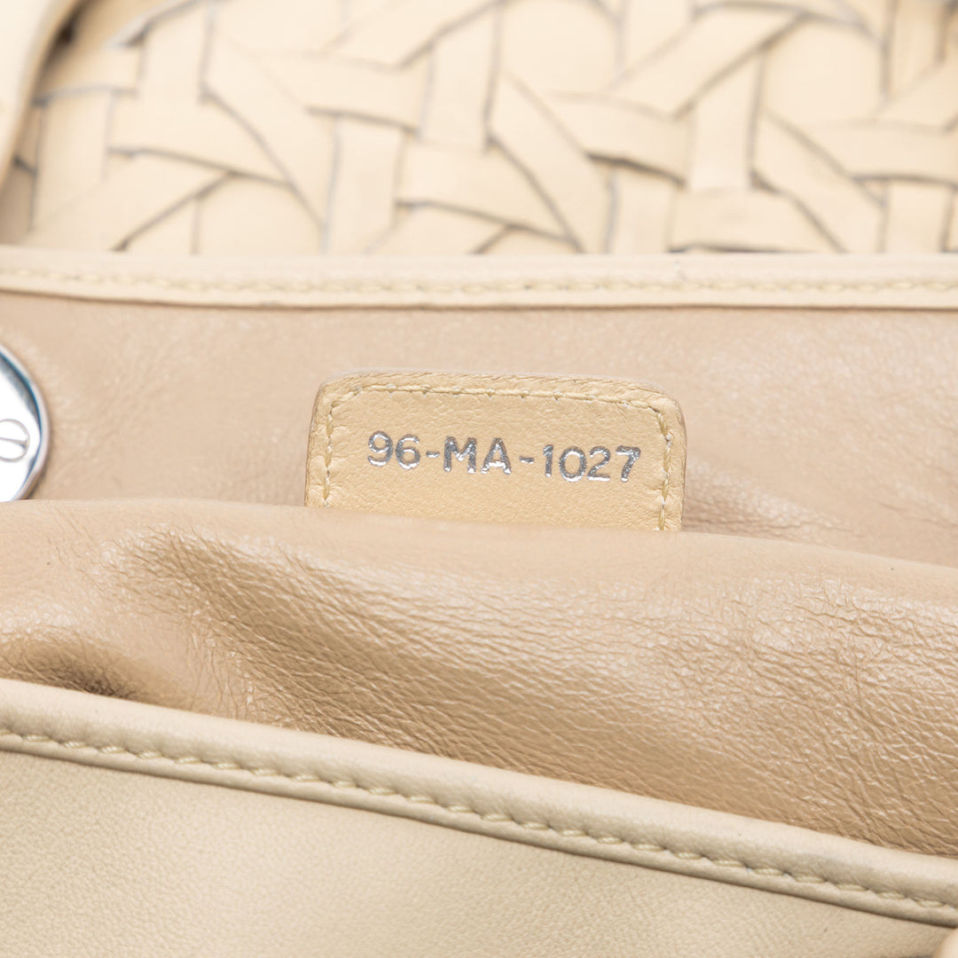 Dior Woven Cuir d’agneau Lady Dior Avenue Cabas