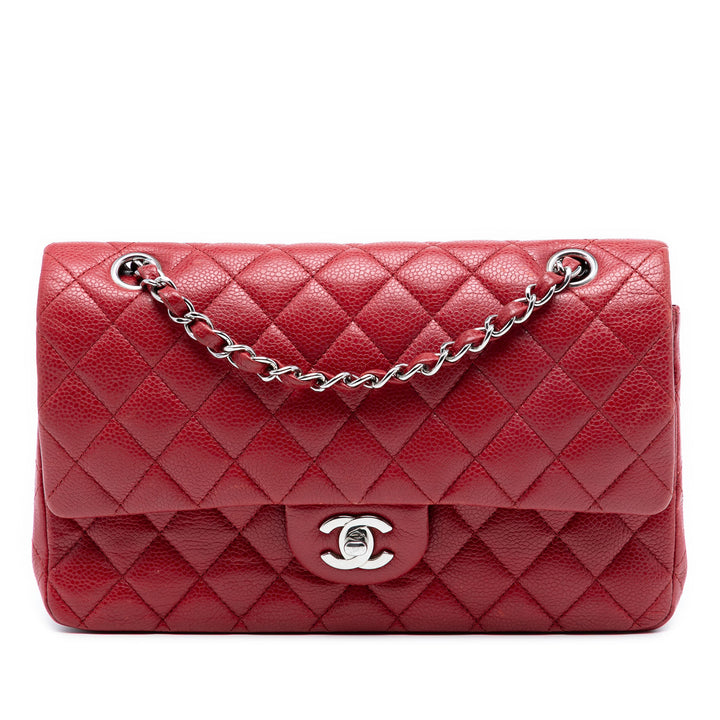 Chanel Medium Classic Caviar Double rabat