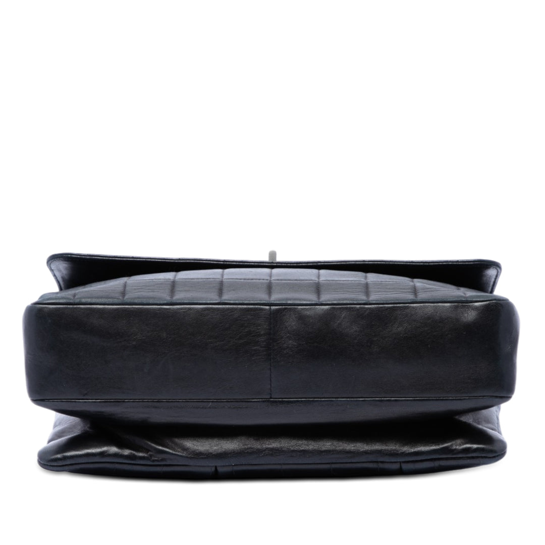 Chanel Chocolate Bar Cuir d’agneau Reissue 2.55 Simple rabat