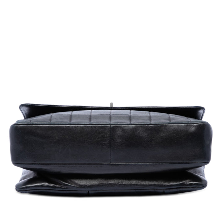 Chanel Chocolate Bar Cuir d’agneau Reissue 2.55 Simple rabat