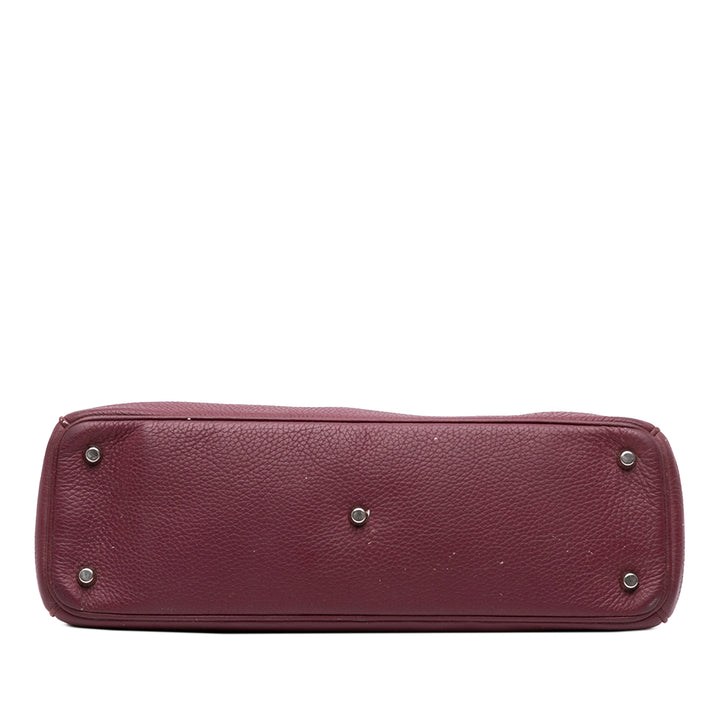 Dior Diorissimo Sac Grand Rouge – vue 3 – GABY PARIS