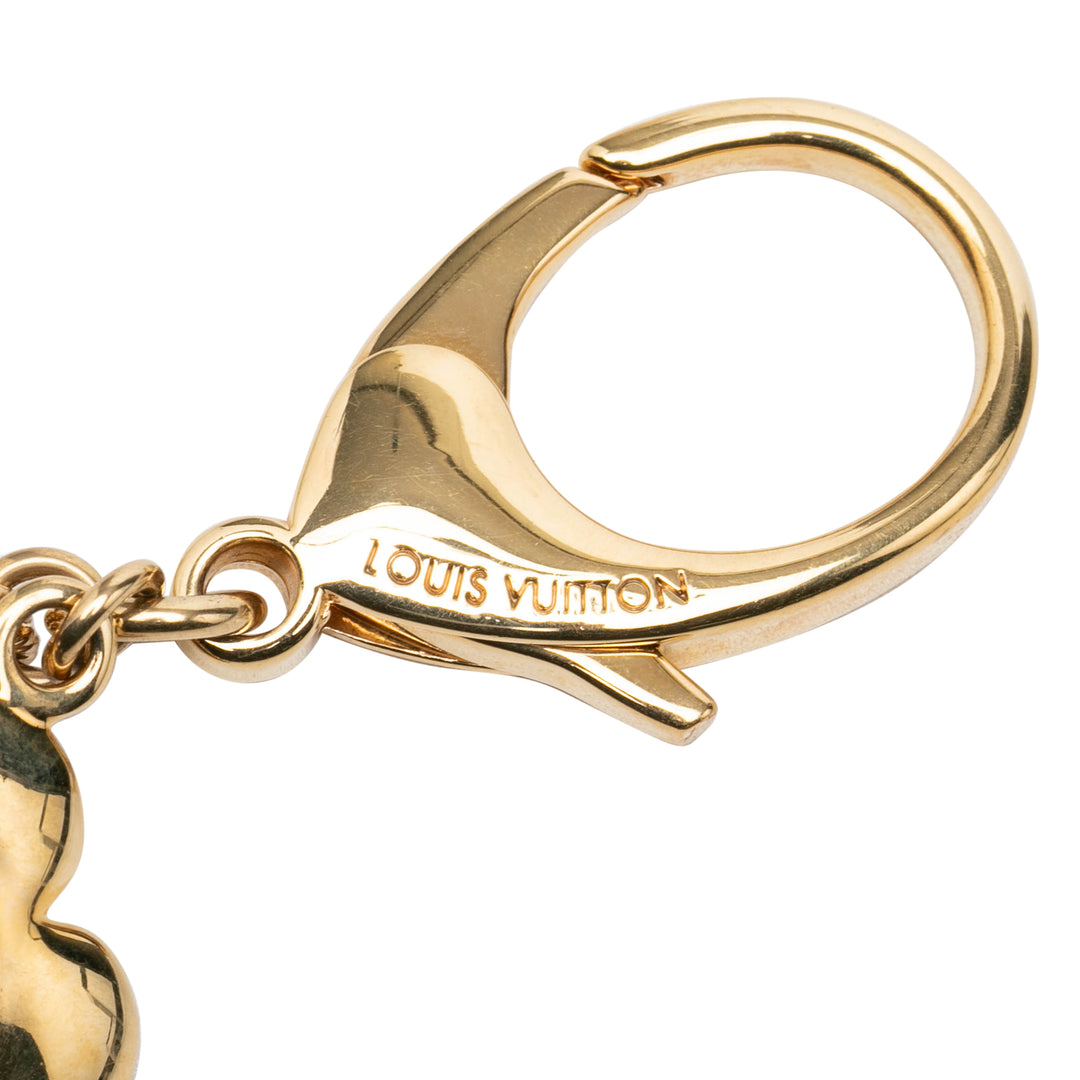 Louis Vuitton Porte-clés Bijoux Tresor Bijou de et Key Chaîne Marron – vue 3 – GABY PARIS