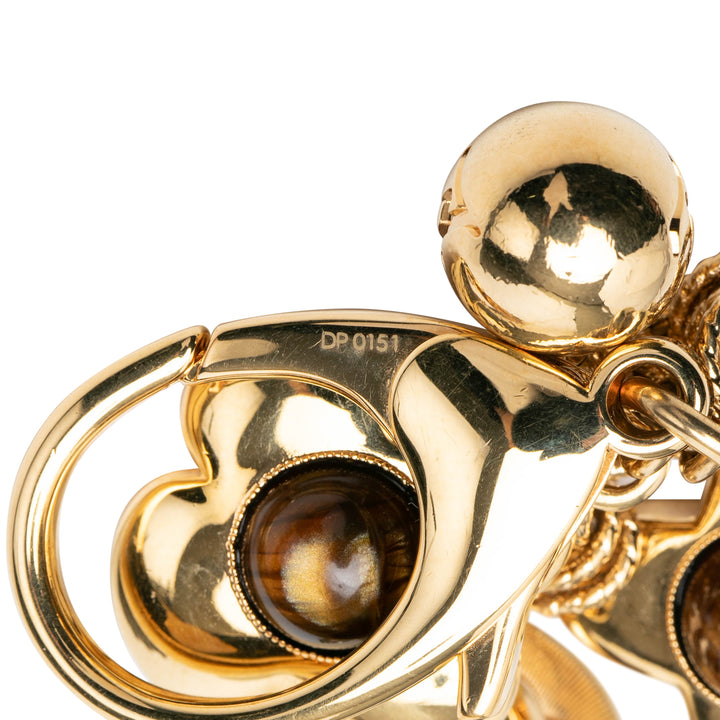 Louis Vuitton Porte-clés Bijoux Tresor Bijou de et Key Chaîne Marron – vue 4 – GABY PARIS