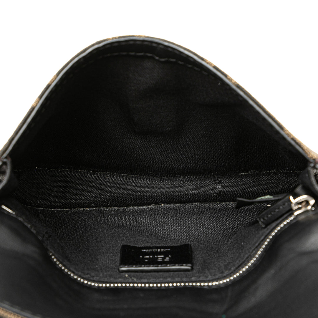 Zucca Canvas Convertible Belt Bag Brown - Gaby Paris