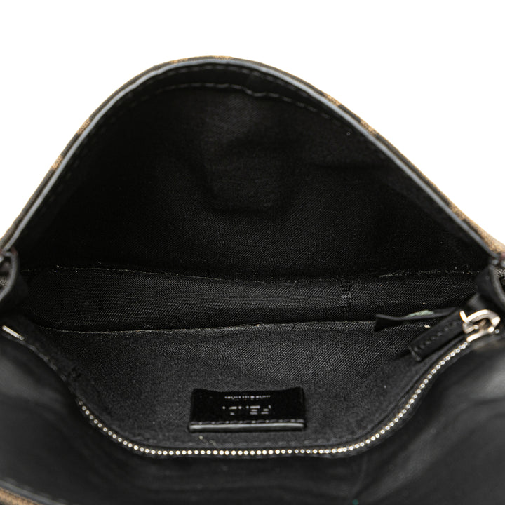 Zucca Canvas Convertible Belt Bag Brown - Gaby Paris