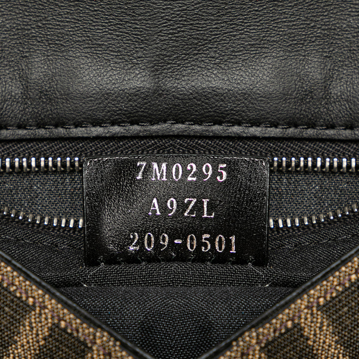 Zucca Canvas Convertible Belt Bag Brown - Gaby Paris