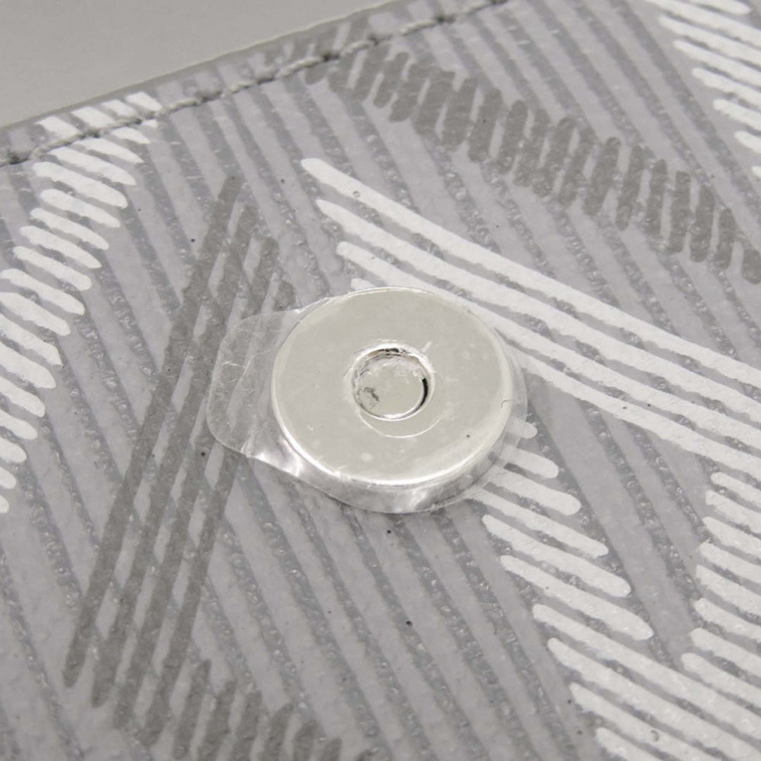 Dior Coated Toile CD Diamond Saddle Card Holder