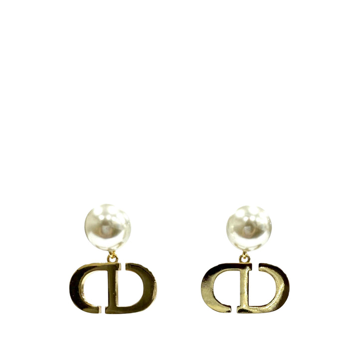 plaqué Perles fantaisie Tribales fermoir poussette Boucles d'oreilles Doré
