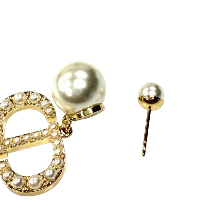 plaqué Perles fantaisie Tribales fermoir poussette Boucles d'oreilles Doré