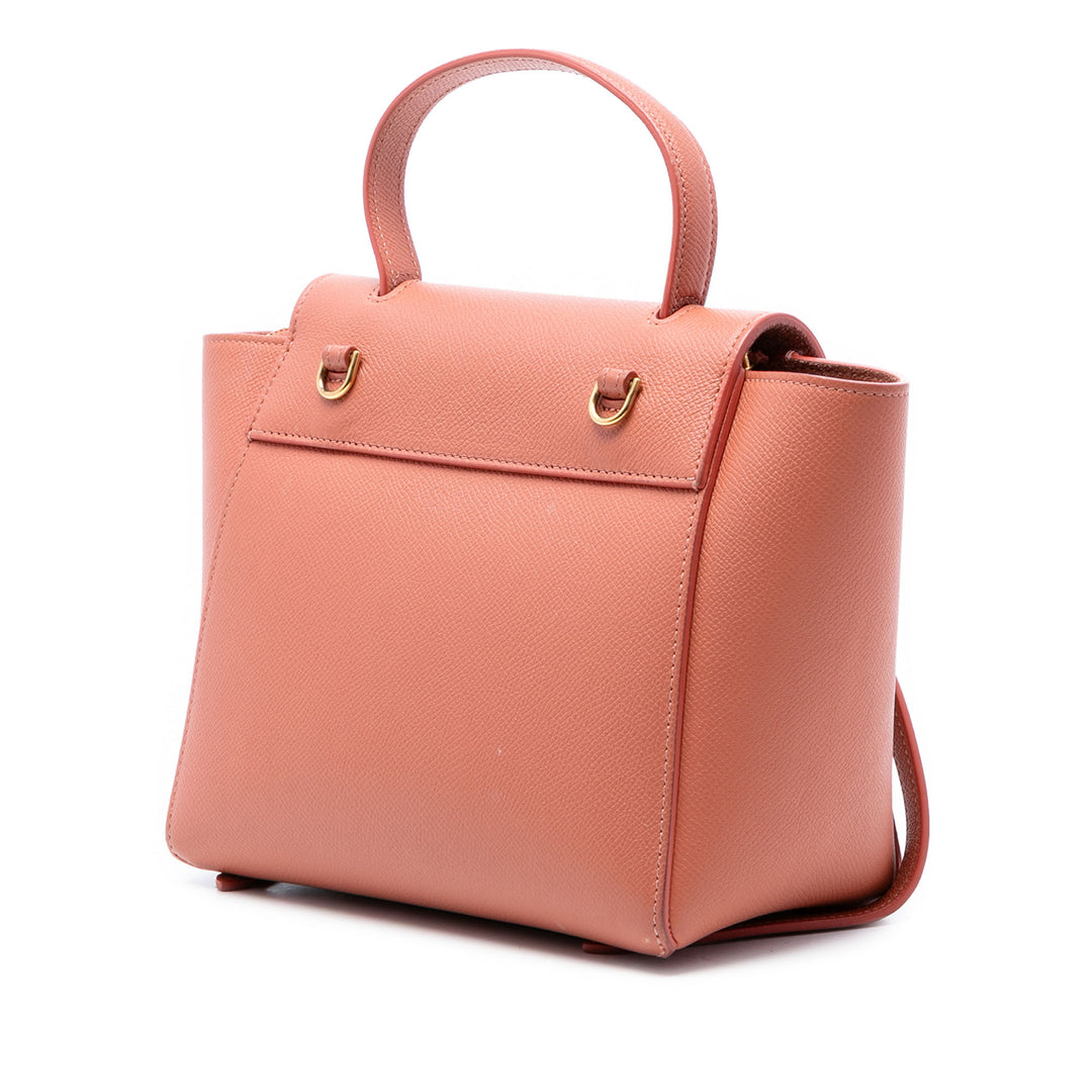 Celine Nano Cuir de veau grainé Sac ceinture