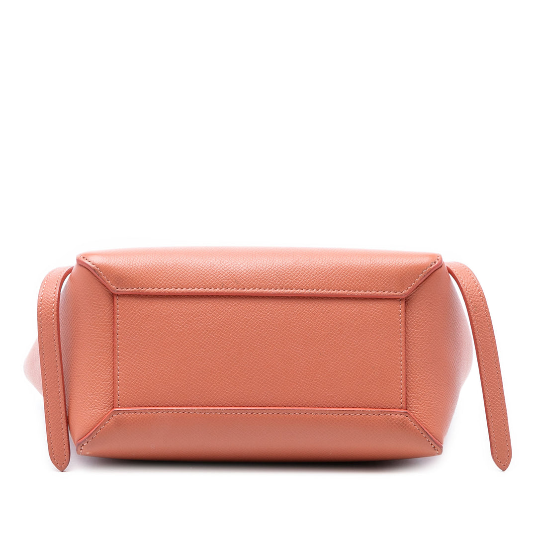 Celine Nano Cuir de veau grainé Sac ceinture
