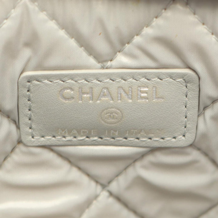 Chanel Pochette Deauville O Étui Tweed Grand Gris – vue 4 – GABY PARIS