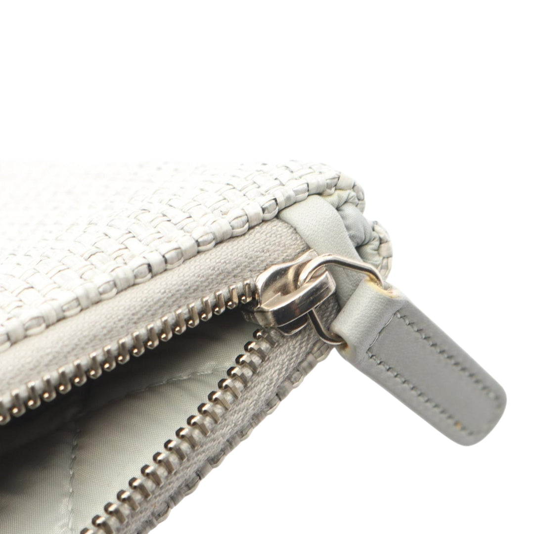 Chanel Pochette Deauville O Étui Tweed Grand Gris – vue 8 – GABY PARIS