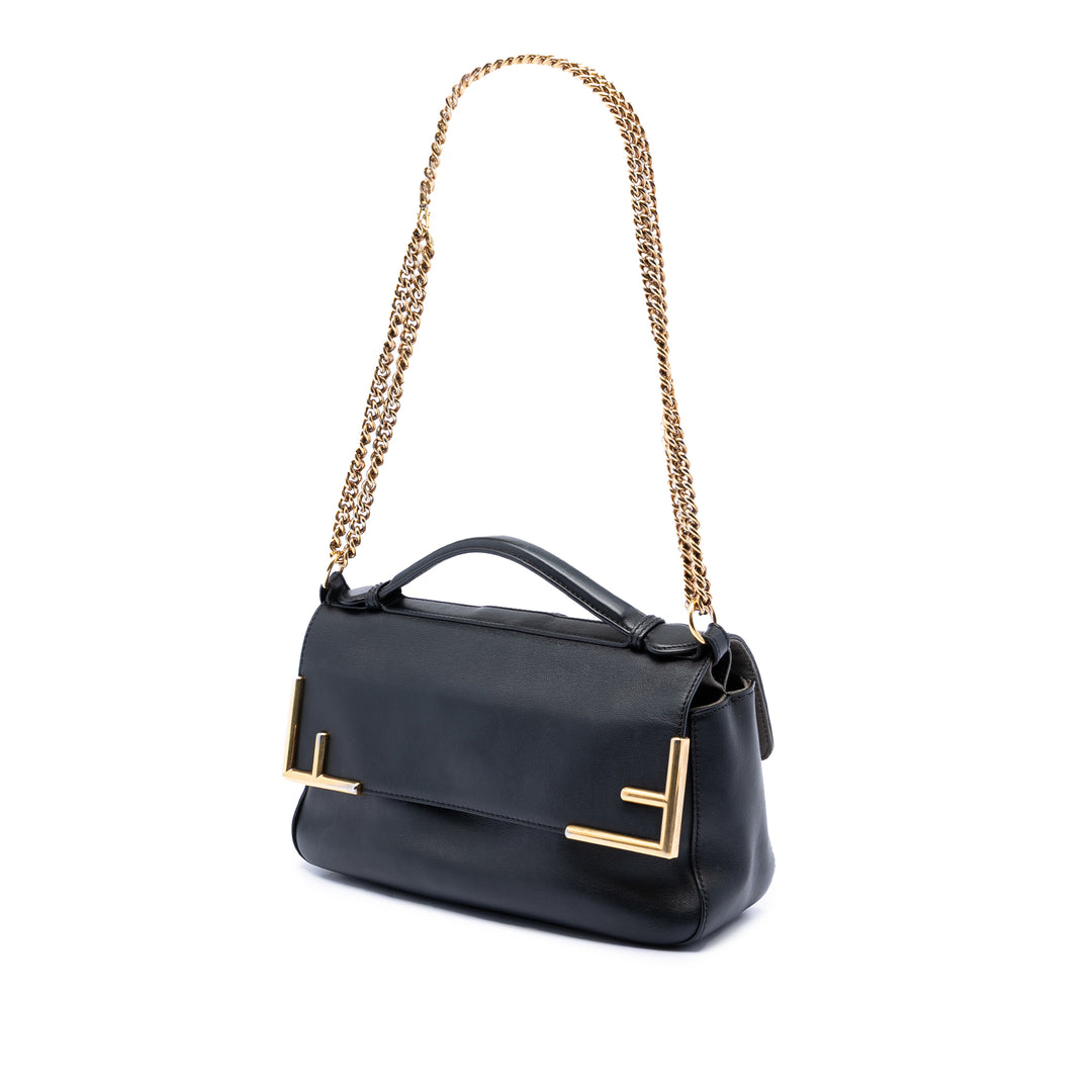 Fendi Zucca Cristal Double F Baguette Sac