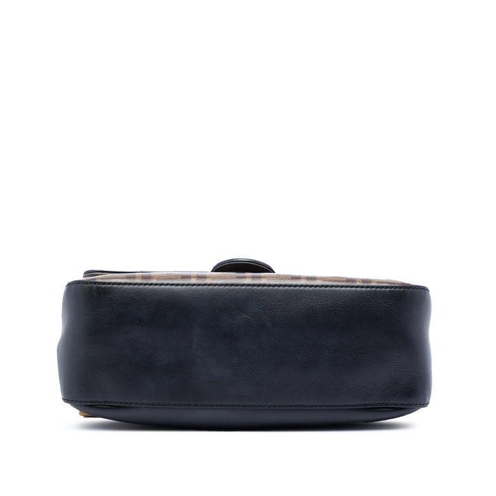 Fendi Zucca Cristal Double F Baguette Sac