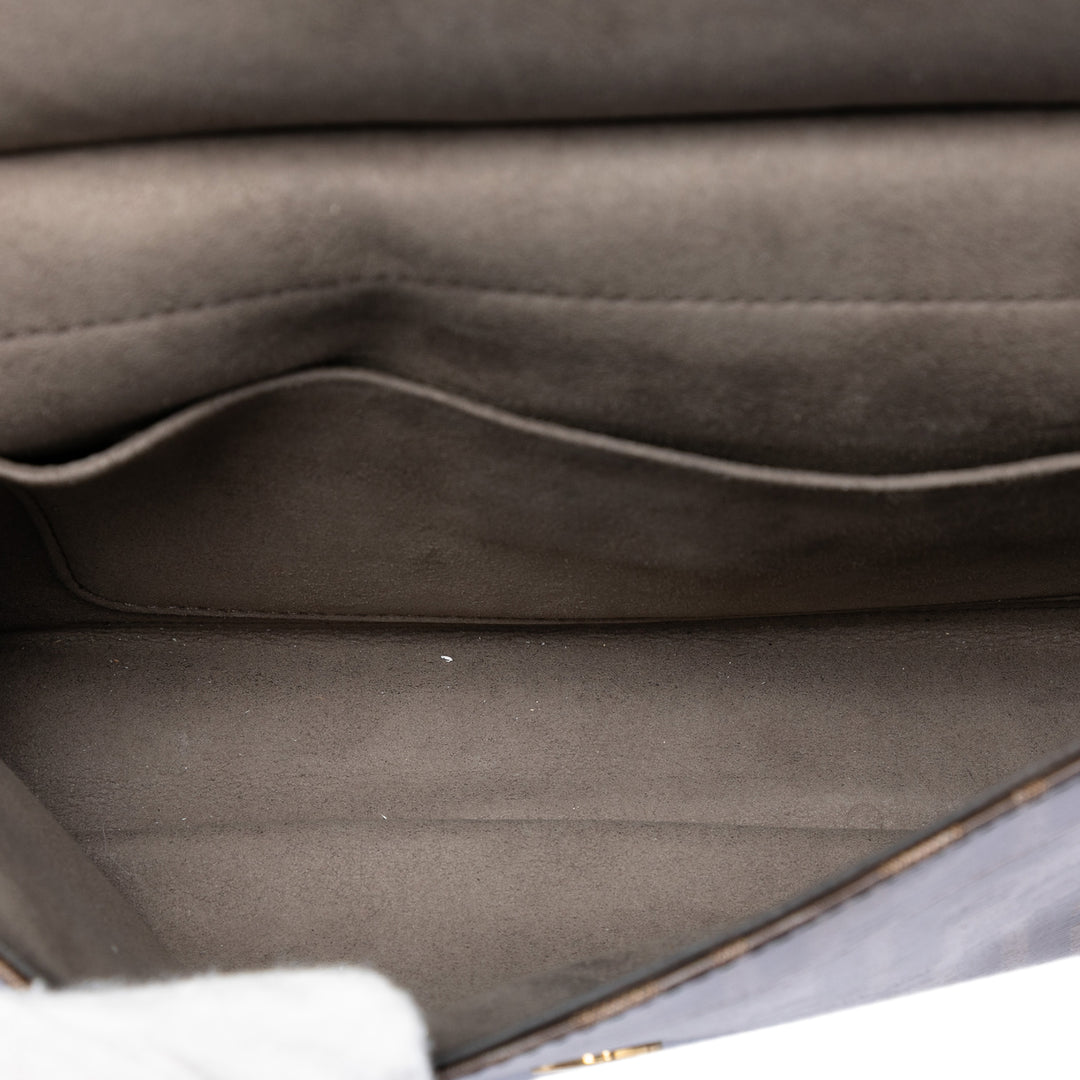 Fendi Zucca Cristal Double F Baguette Sac