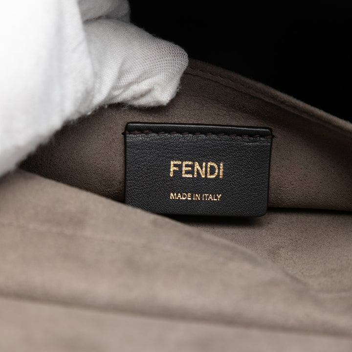 Fendi Zucca Cristal Double F Baguette Sac