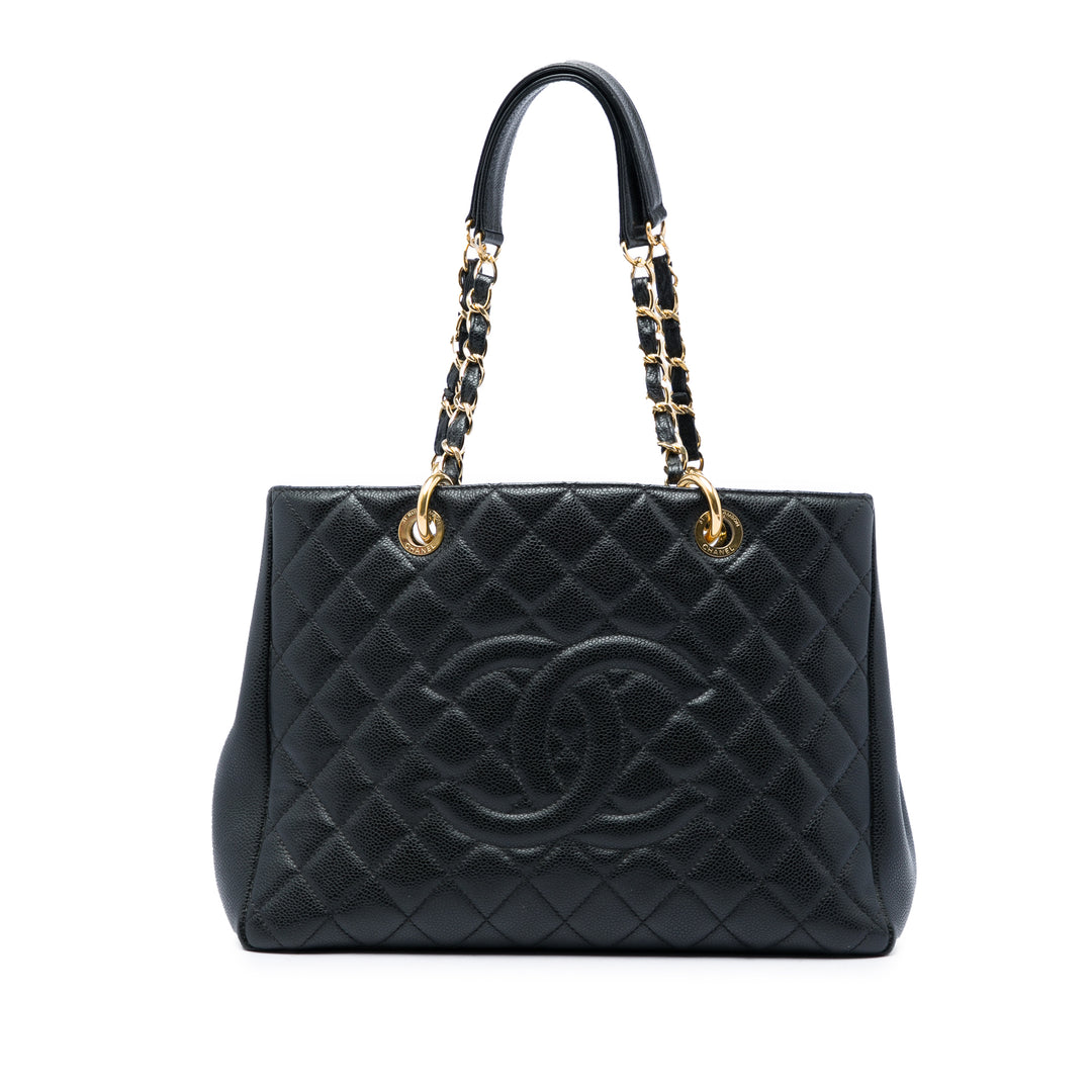 Cabas Cuir caviar Noir