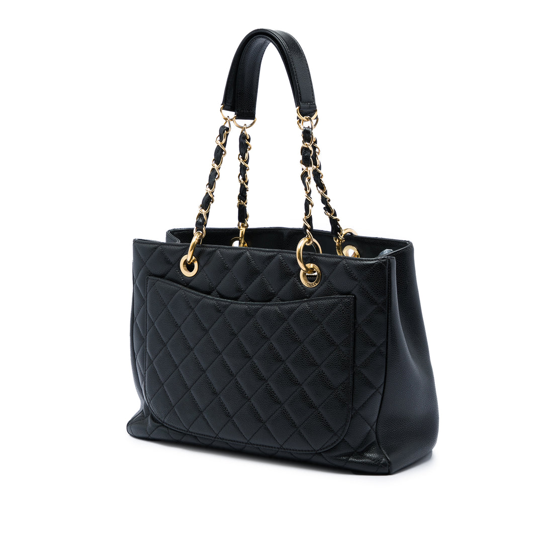 Cabas Cuir caviar Noir