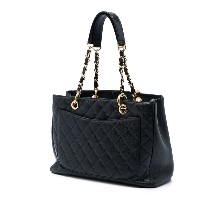 Cabas Cuir caviar Noir