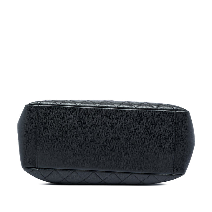 Cabas Cuir caviar Noir
