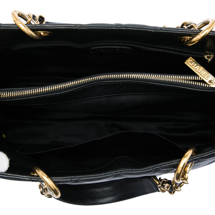 Cabas Cuir caviar Noir