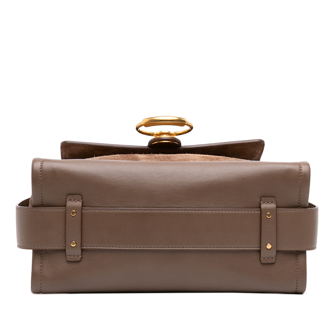 Tess Day Sac Petit Cuir de veau Marron