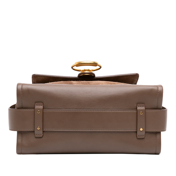 Tess Day Sac Petit Cuir de veau Marron