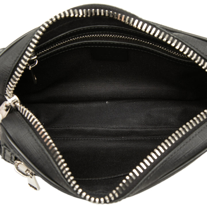 Gucci Ceinture Web GG Supreme Noir – vue 4 – GABY PARIS