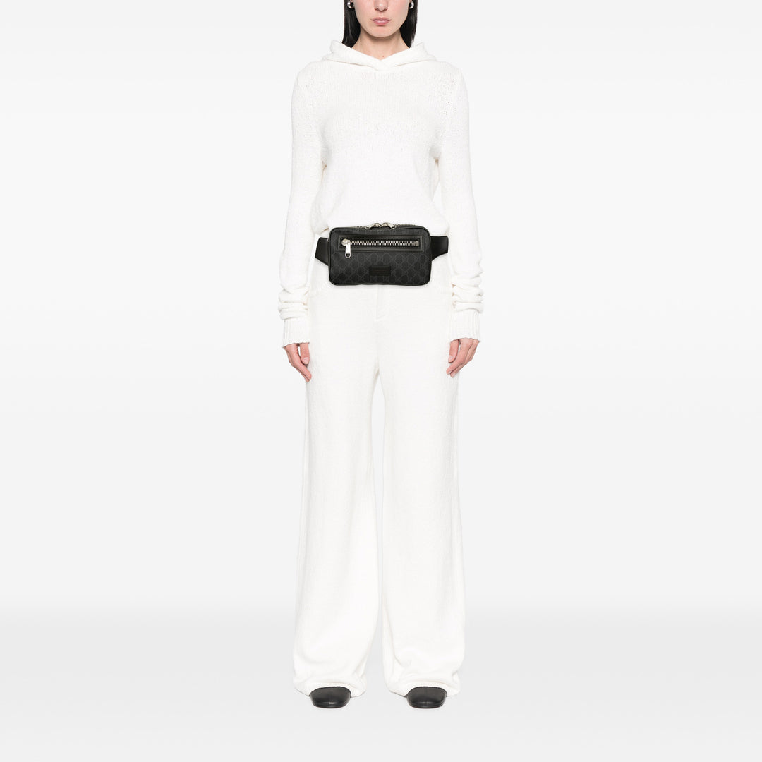 Gucci Ceinture Web GG Supreme Noir – vue 6 – GABY PARIS