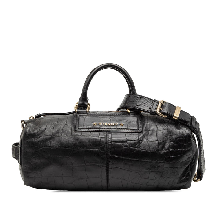 Givenchy Croc embossé Cuir Duffle Sac