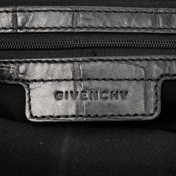 Givenchy Croc embossé Cuir Duffle Sac