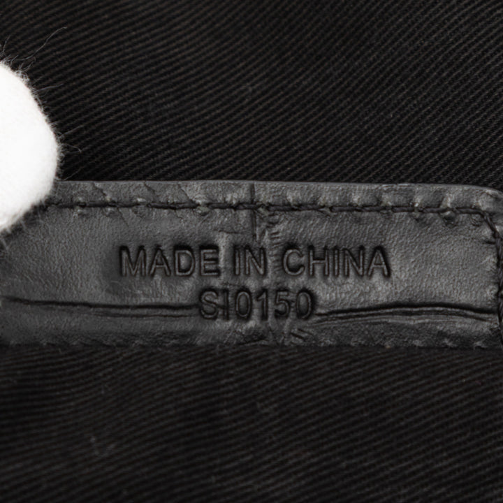 Givenchy Croc embossé Cuir Duffle Sac