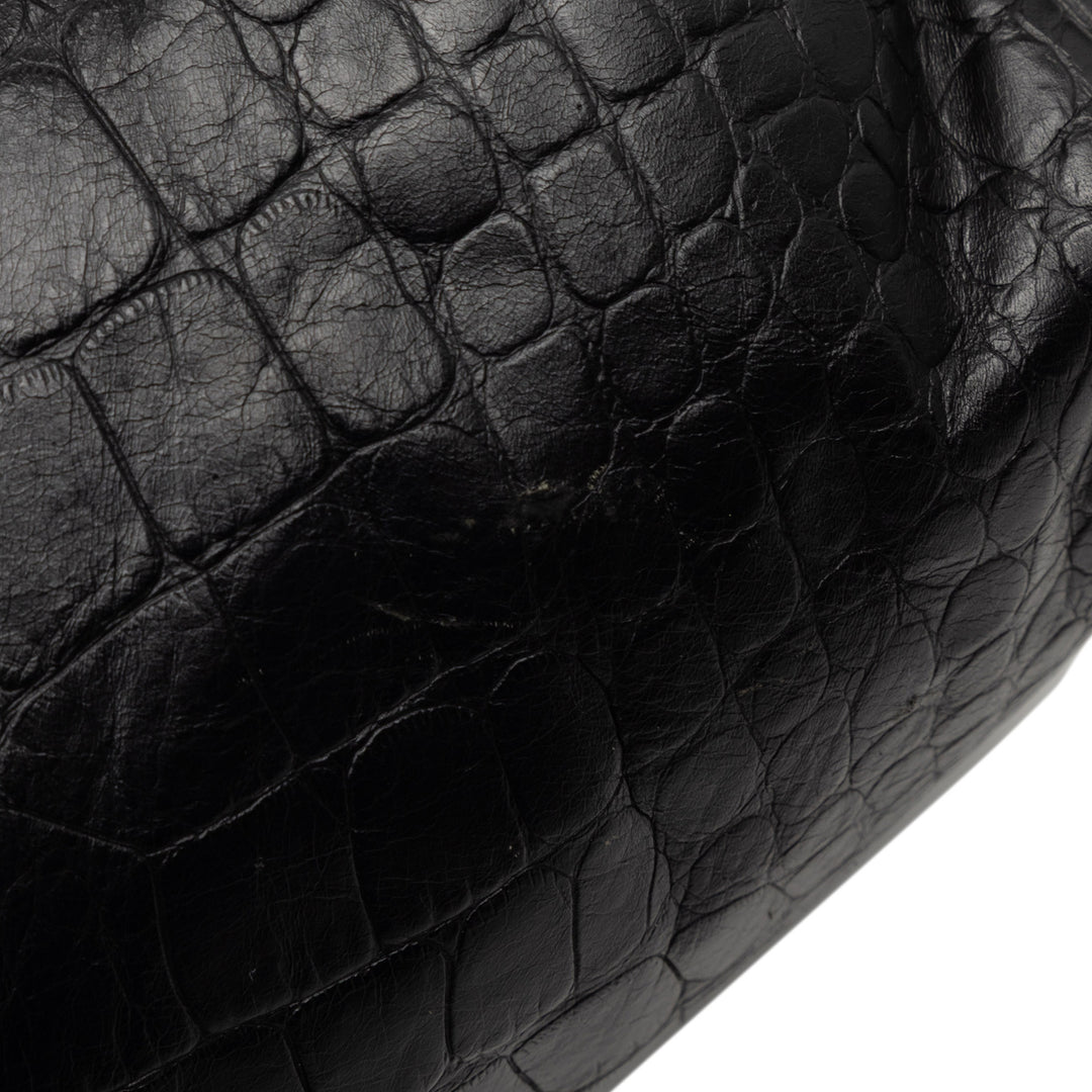 Givenchy Croc embossé Cuir Duffle Sac