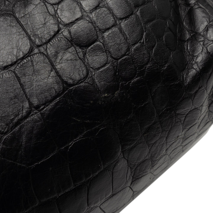 Givenchy Croc embossé Cuir Duffle Sac